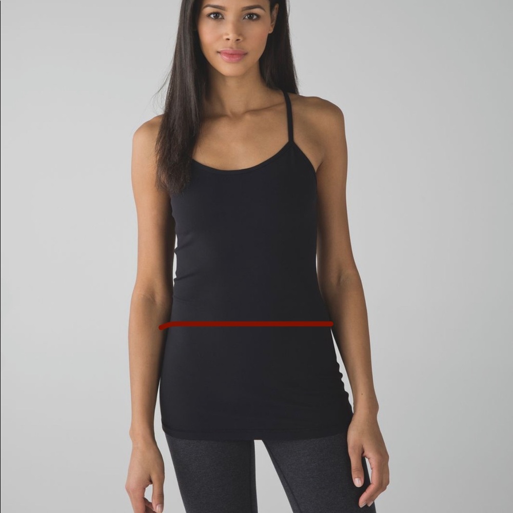 CROPPED lululemon power y tank